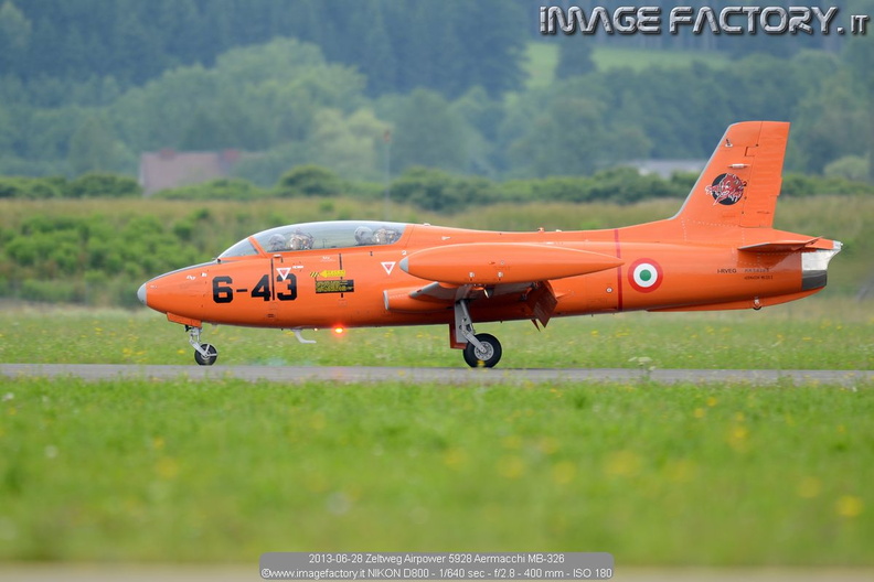 2013-06-28 Zeltweg Airpower 5928 Aermacchi MB-326.jpg